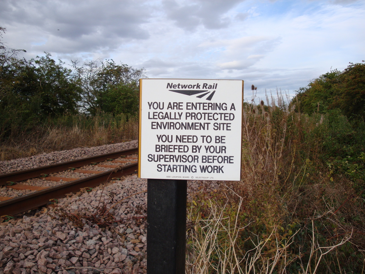 Barrow Haven: environment sign